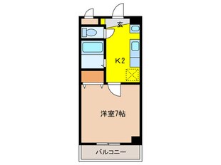 グレースハイム甲陽の物件間取画像